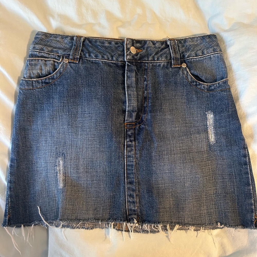 Kenzie Blue Mini denim skirt